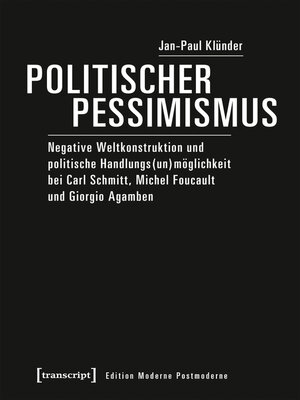 cover image of Politischer Pessimismus